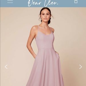 Bridesmaid Dress from Dear Cleo